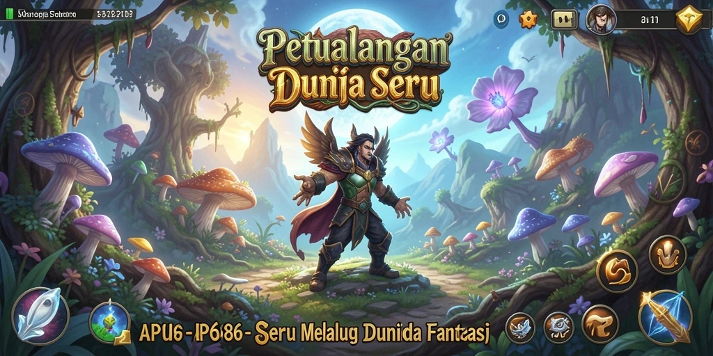 Screenshot gameplay AP686 menunjukkan petualangan mendebarkan dan karakter yang kuat.