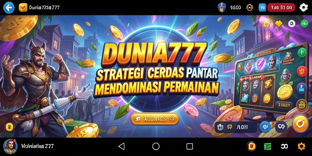 Tampilan gameplay menarik dari DUNIA777 yang seru dan penuh strategi.