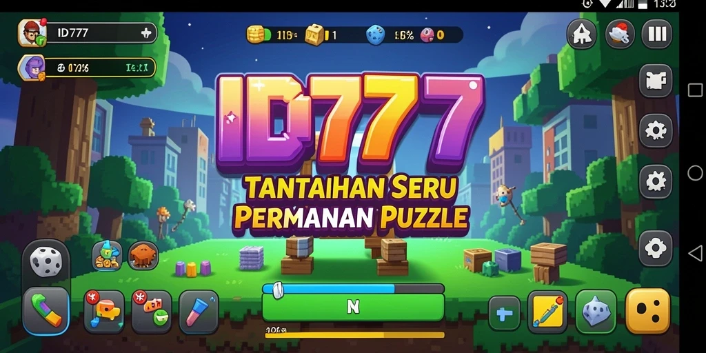 Tampilan gameplay menantang dari ID777 yang seru dan mengasyikkan.