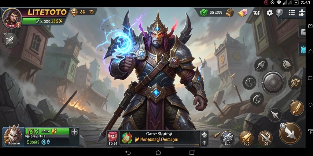 Tampilan gameplay LITETOTO yang menarik dan dinamis.