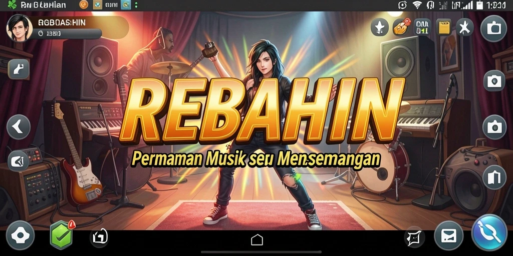 Tampilan menarik dari gameplay REBAHIN yang memikat.