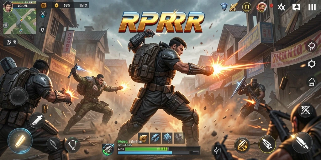 Gameplay seru RPRR dengan pertarungan dinamis yang menarik.