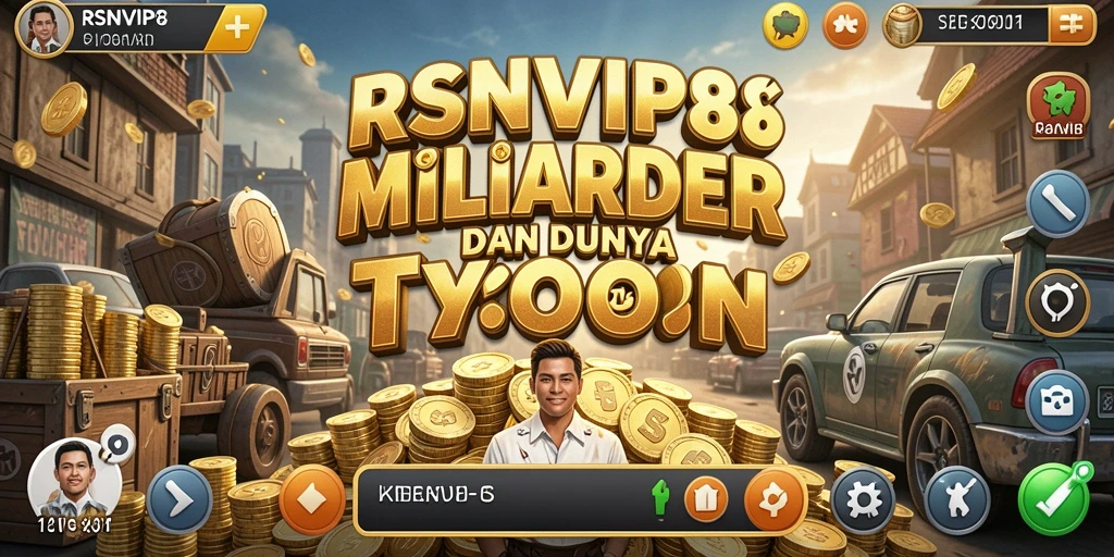 Gameplay Tycoon yang menarik dan penuh strategi.