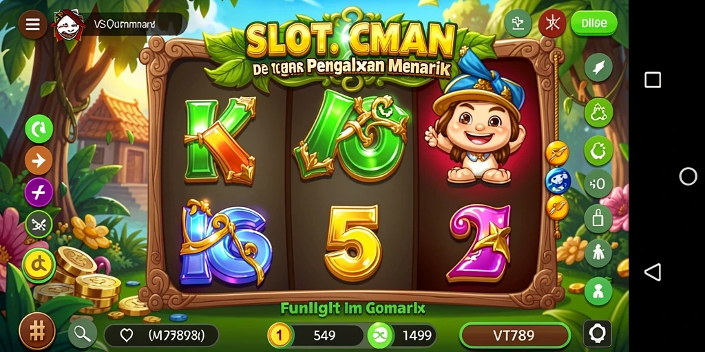 Tampilan permainan Slot VT789 dengan efek visual yang memukau.